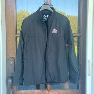 Under Armour fleece‎ lined Mississippi State jacket. Size Large (flaw)